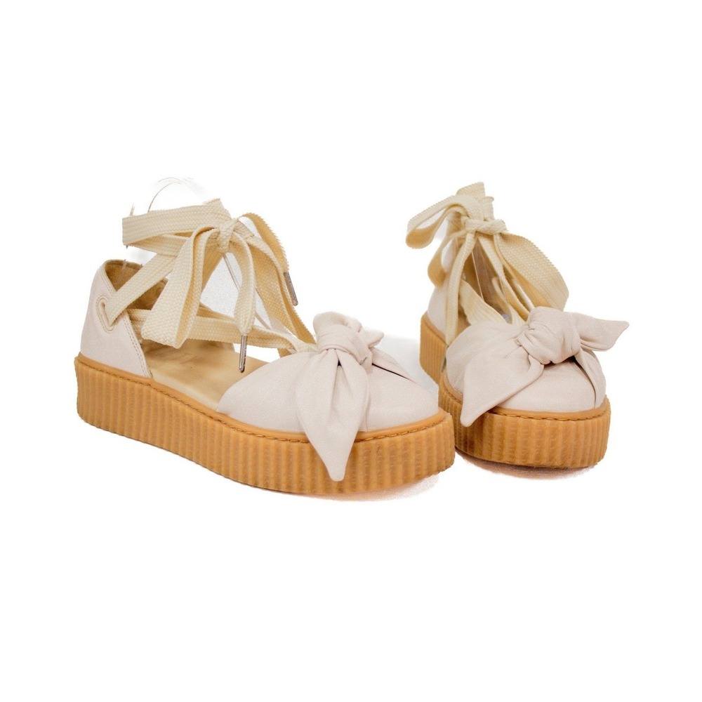 Puma X Fenty By Rihanna Bow Creeper Sandals Women's Size 9.5 -Unique, Edgy - Picture 3 of 12
